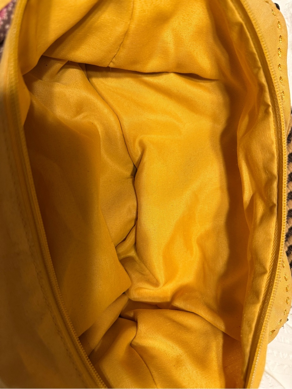 The Sak Yellow Leather Tote with Braided Handles - Picture 9 of 9